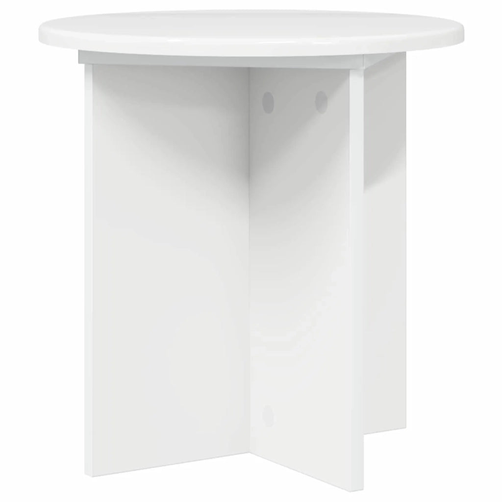 Supporto per piante 2 pcs Bianco Lucido 40 x 40 x 40 cm 899730