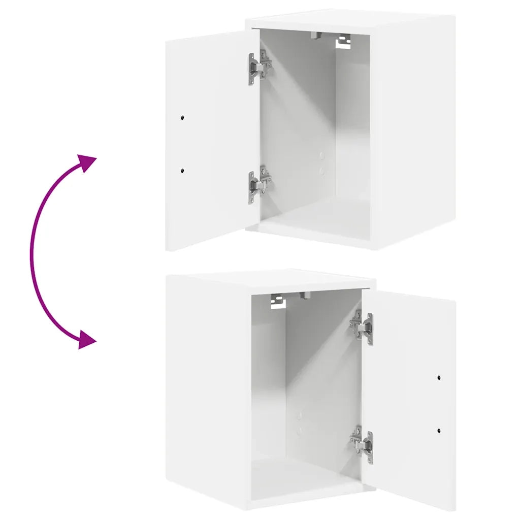 Pensile per Garage Bianco in Legno Multistrato 860607