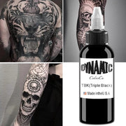 Inchiostro per tattoo nero