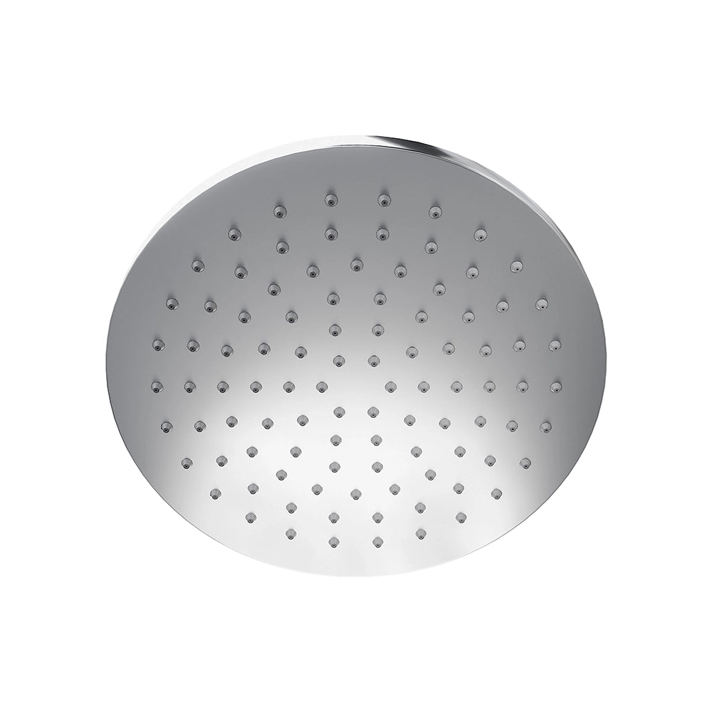 Soffione doccia Ø 20 cm orientabile in abs cromato