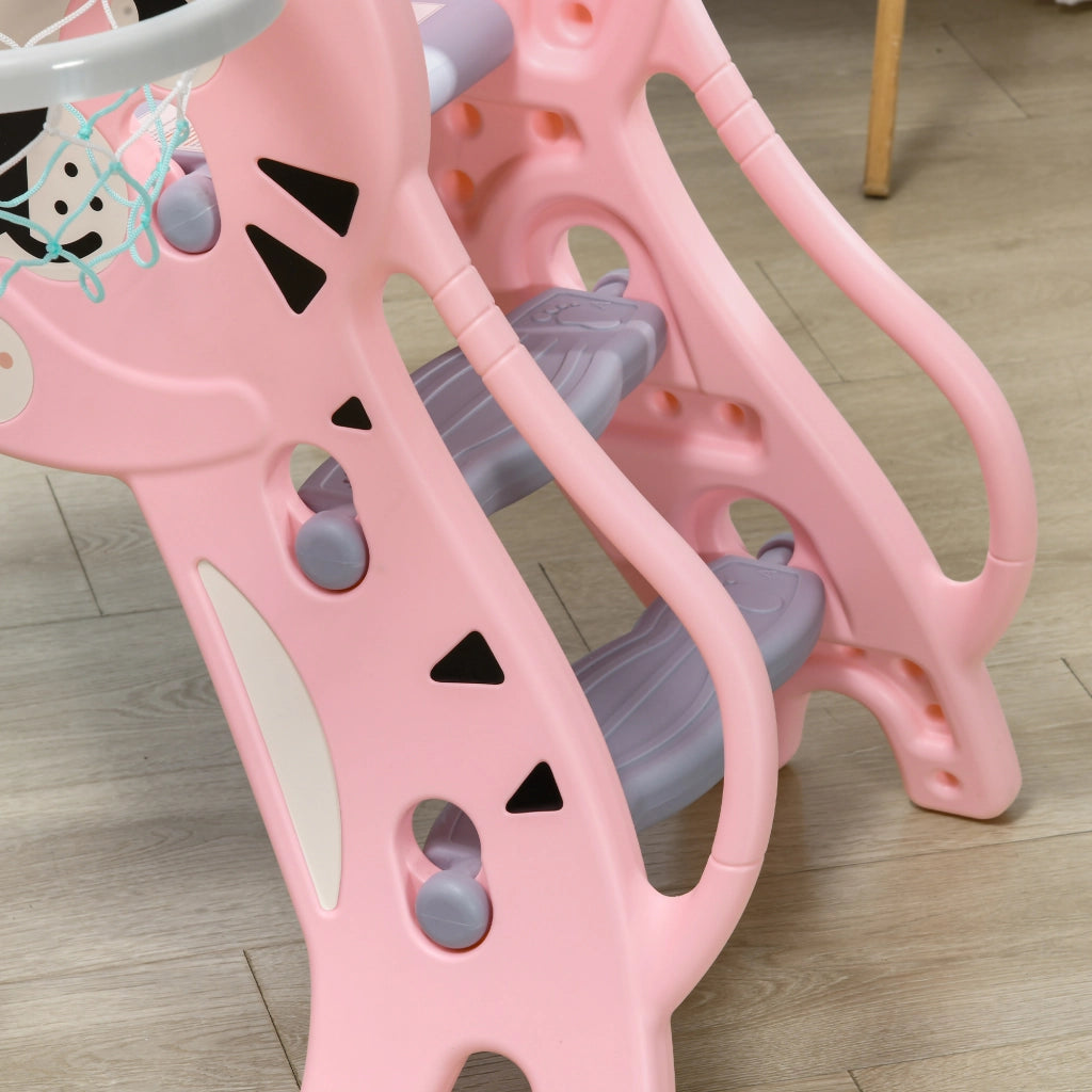 Toboga Bambini con Canestro ¨C Minimal ¨C Rosa