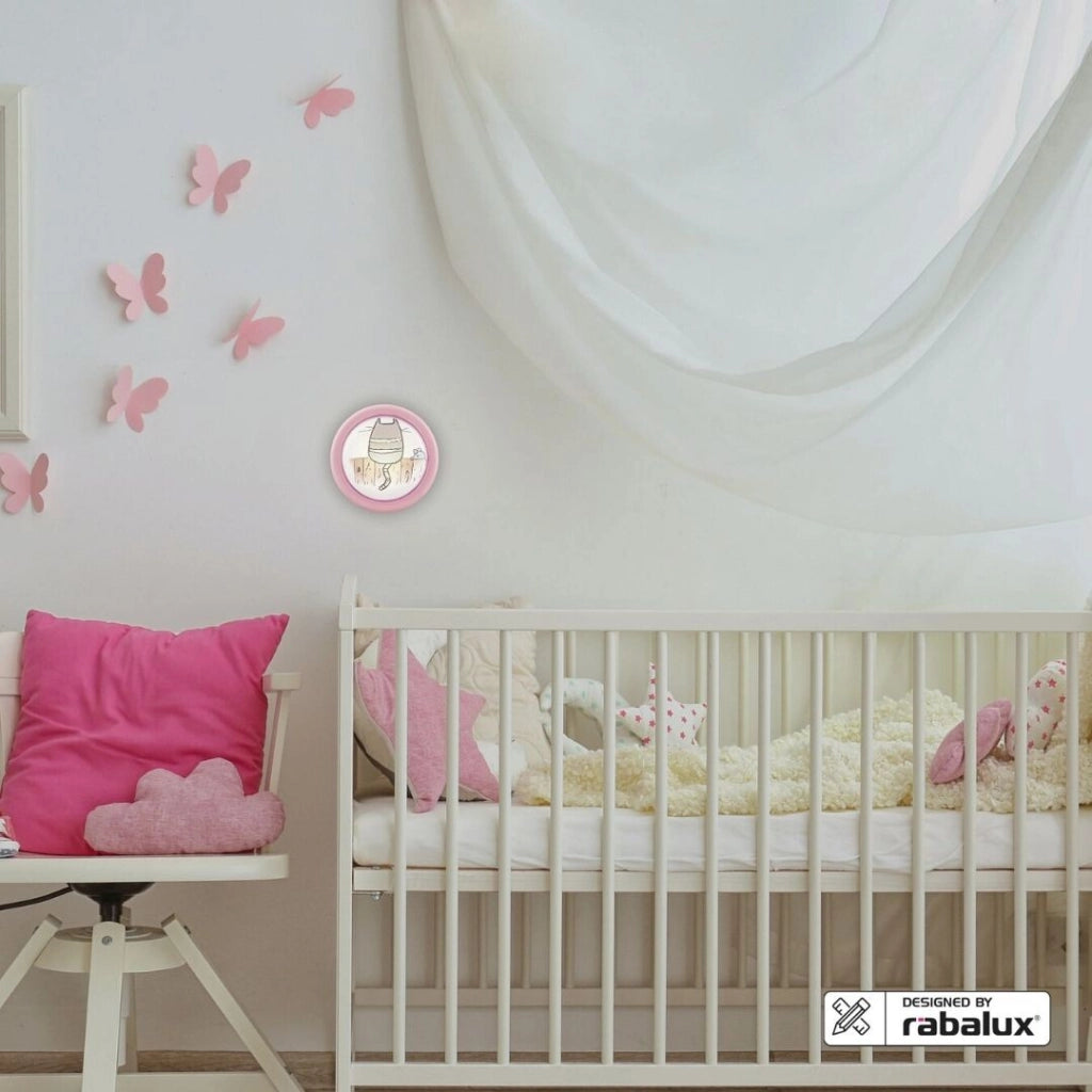 Lampada da parete bimbi LED 0,3W a pile Cathy Rabalux
