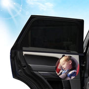 Ombrellone per auto - 2 pezzi - Parasole per laterale - Per bambini e bambini - Protezione UV