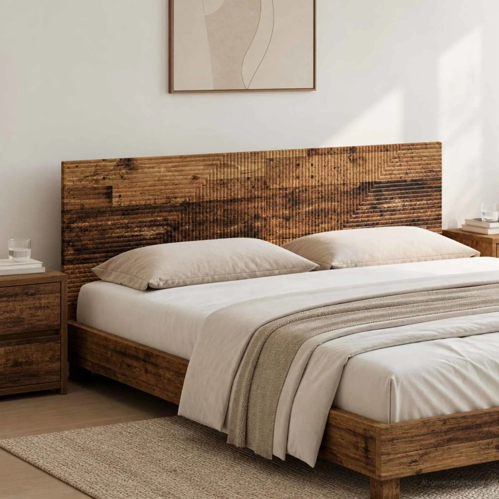 Testiera da Muro HAARLEM Legno antico Legno ingegnerizzato 896943