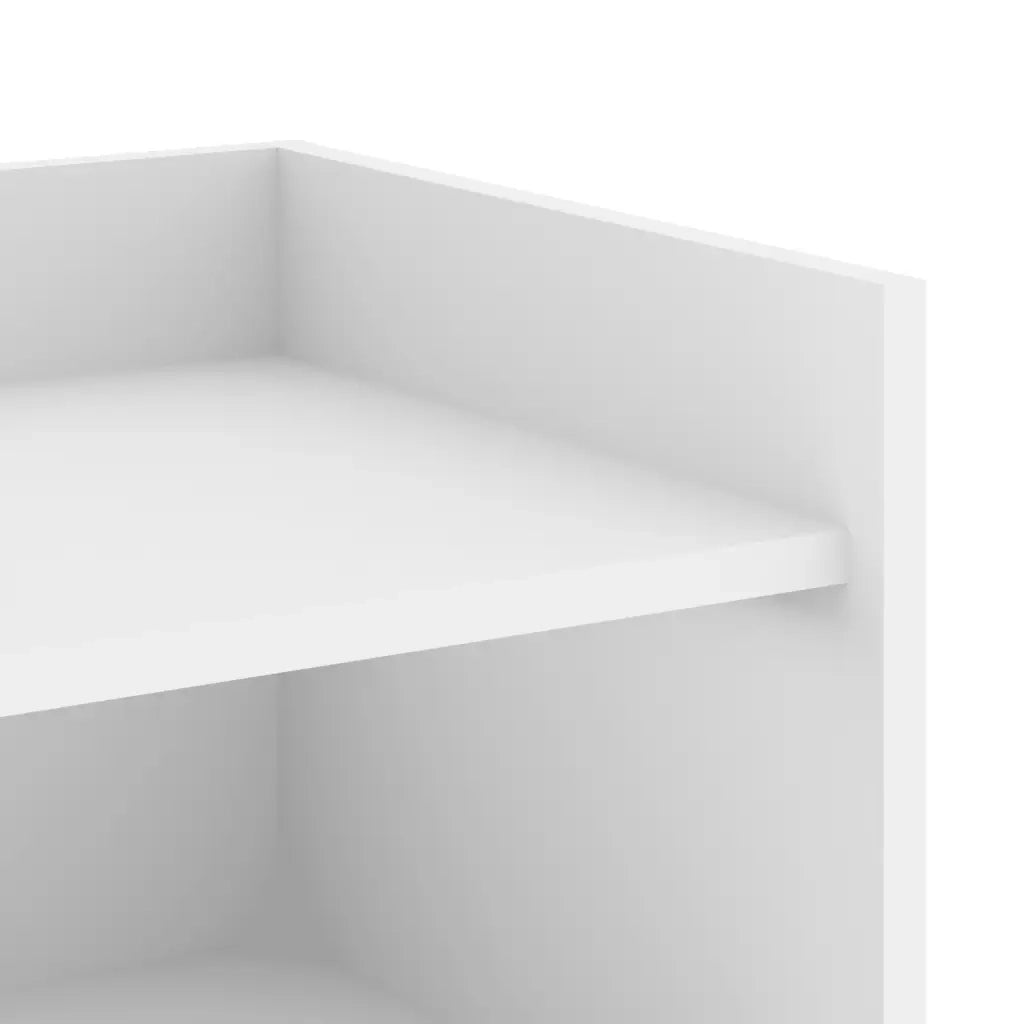 Credenza | Madia | Buffet da pranzo | Armadio da pranzo Bianca 45x35x75 cm in Legno Multistrato