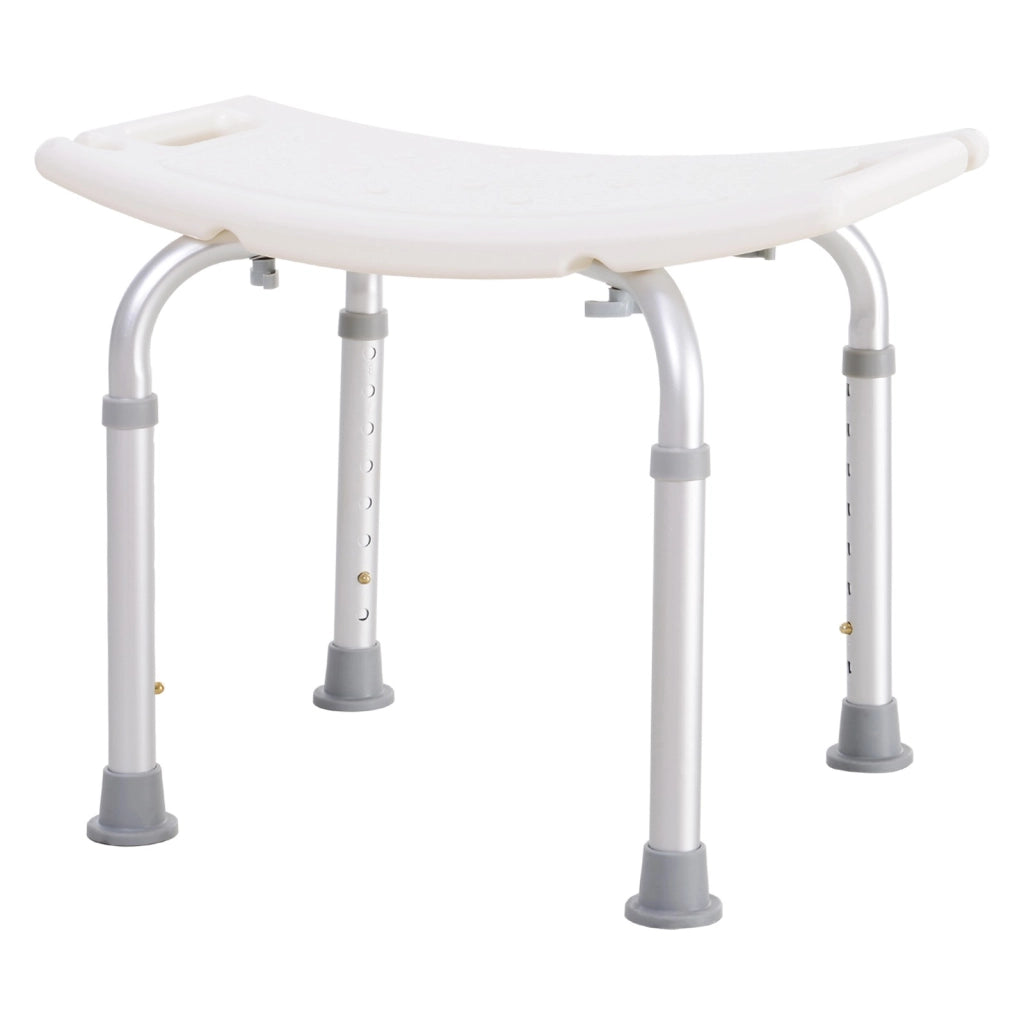 Easycomfort Sgabello Sedile Sedia per Doccia Bagno, Antiscivolo, Altezza Regolabile
