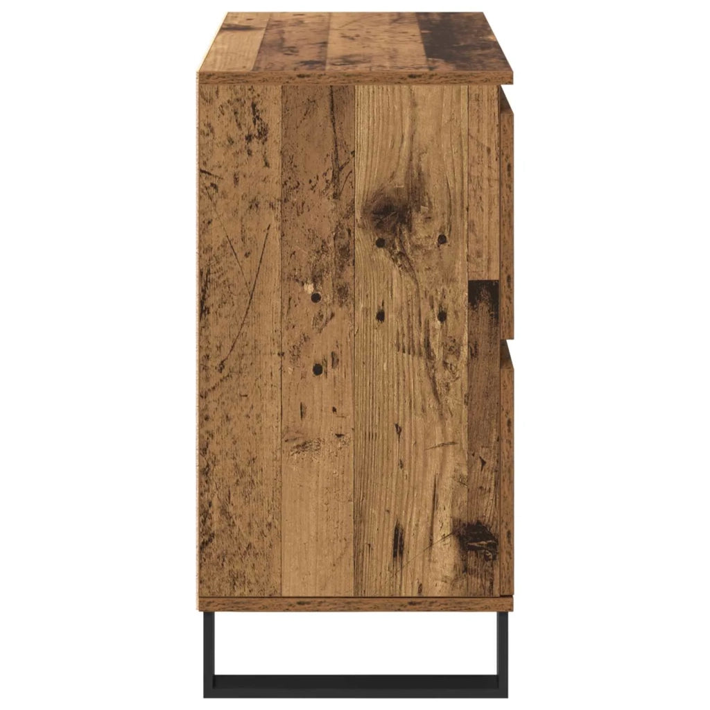 Credenza 2 pcs Legno vecchio 60 x 35 x 70 cm 3394545