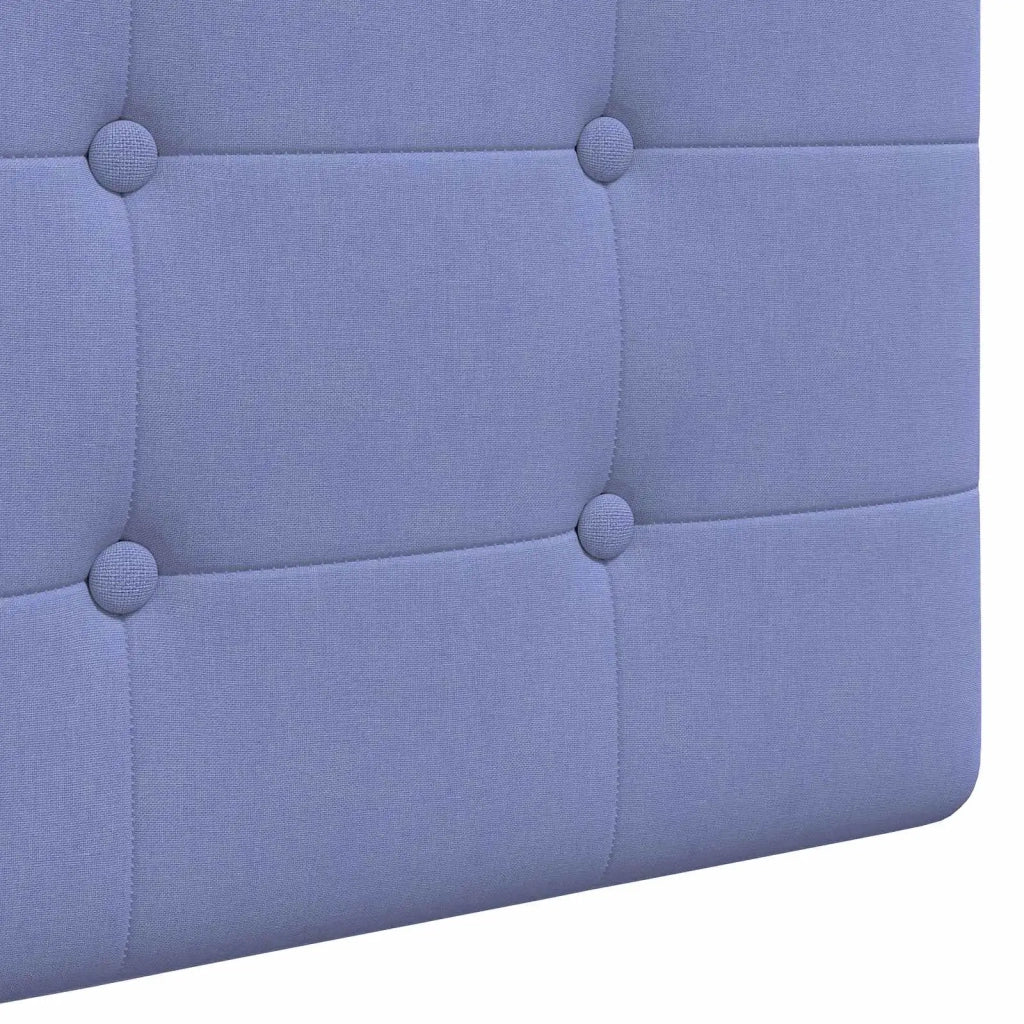 Testiera | Testata sospesa Blu jeans Tessuto