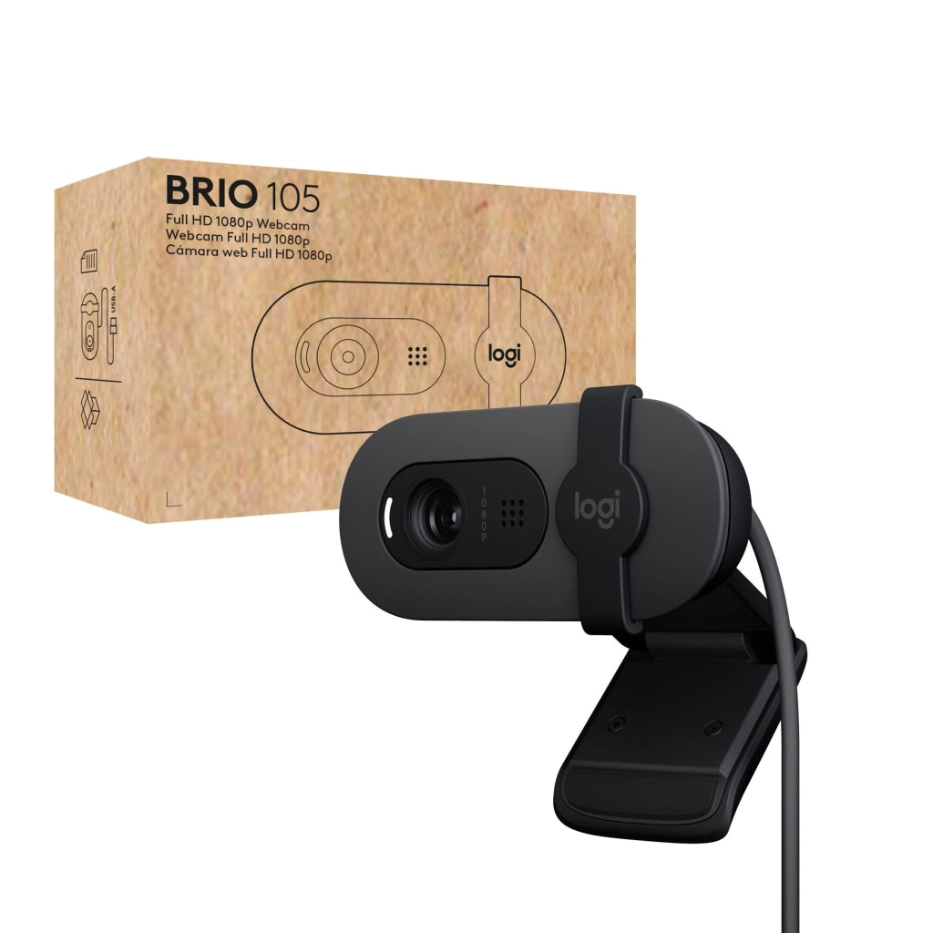 Logitech brio 105 webcam 2 mp - 960-001592