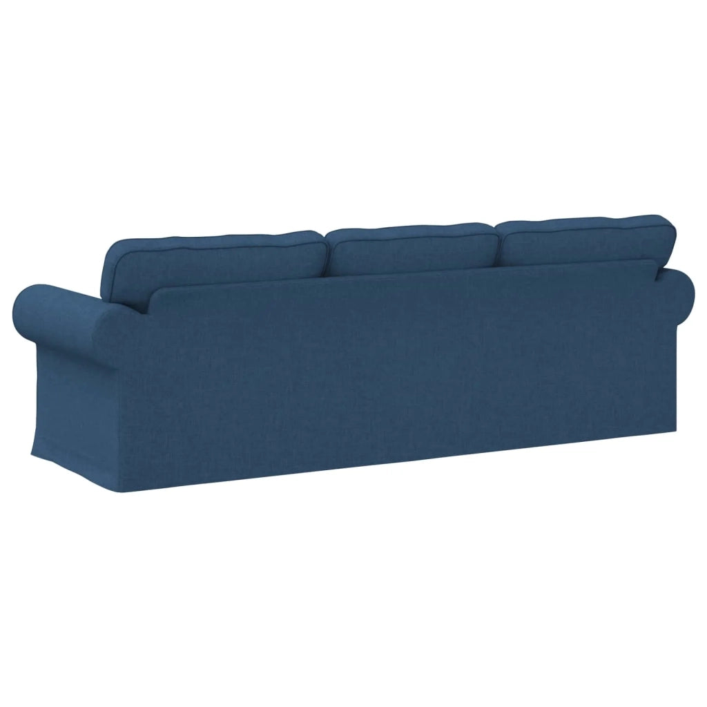 Divano Blu 245 x 82 x 80 cm Tessuto 42024326