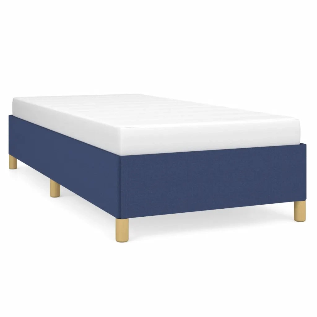 Giroletto senza Materasso-Struttura Letto Blu 80x200 cm in Tessuto 866298