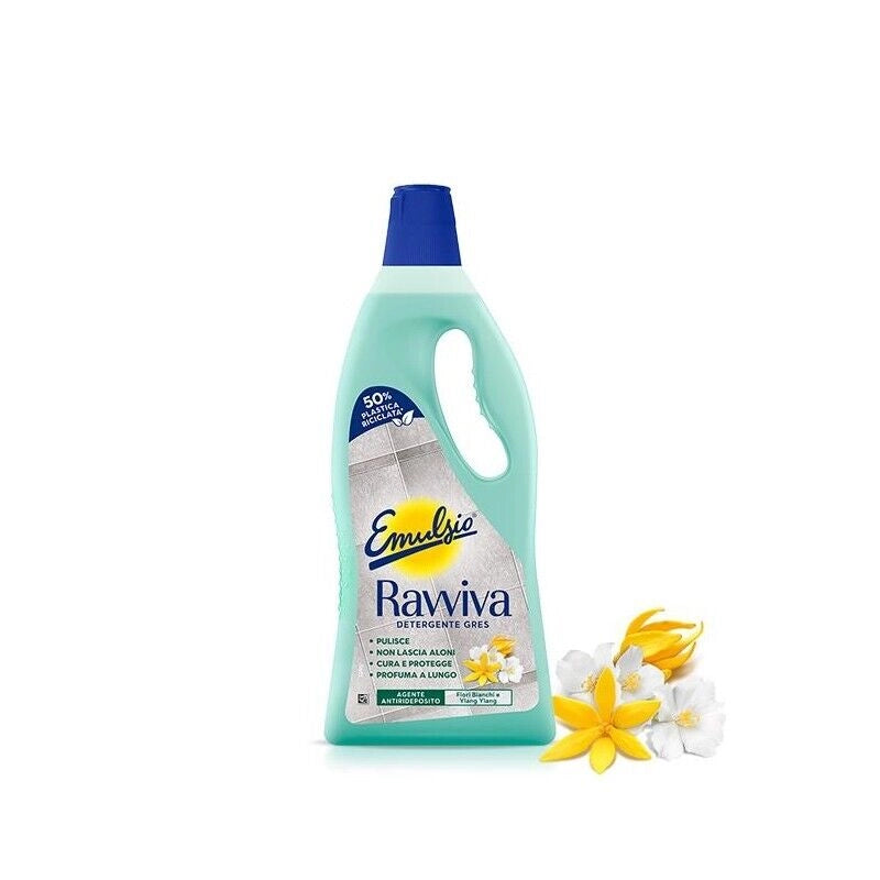 EMULSIO DETERSIVO LIQUIDO PAVIMENTI 1LT RAVVIVA GRES