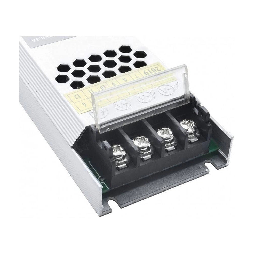 Trade Shop - Alimentatore Trasformatore Stabilizzato Slim 16.7a 12v 110-230v 200w S-12v-200w -