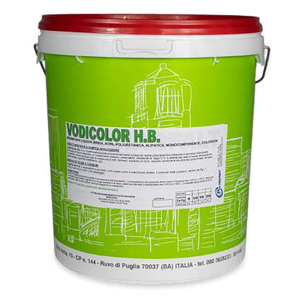 MEMBRANA LIQUIDA COLORATA 'VODICOLOR H.B.' kg. 5 - grigia  - VODICHEM