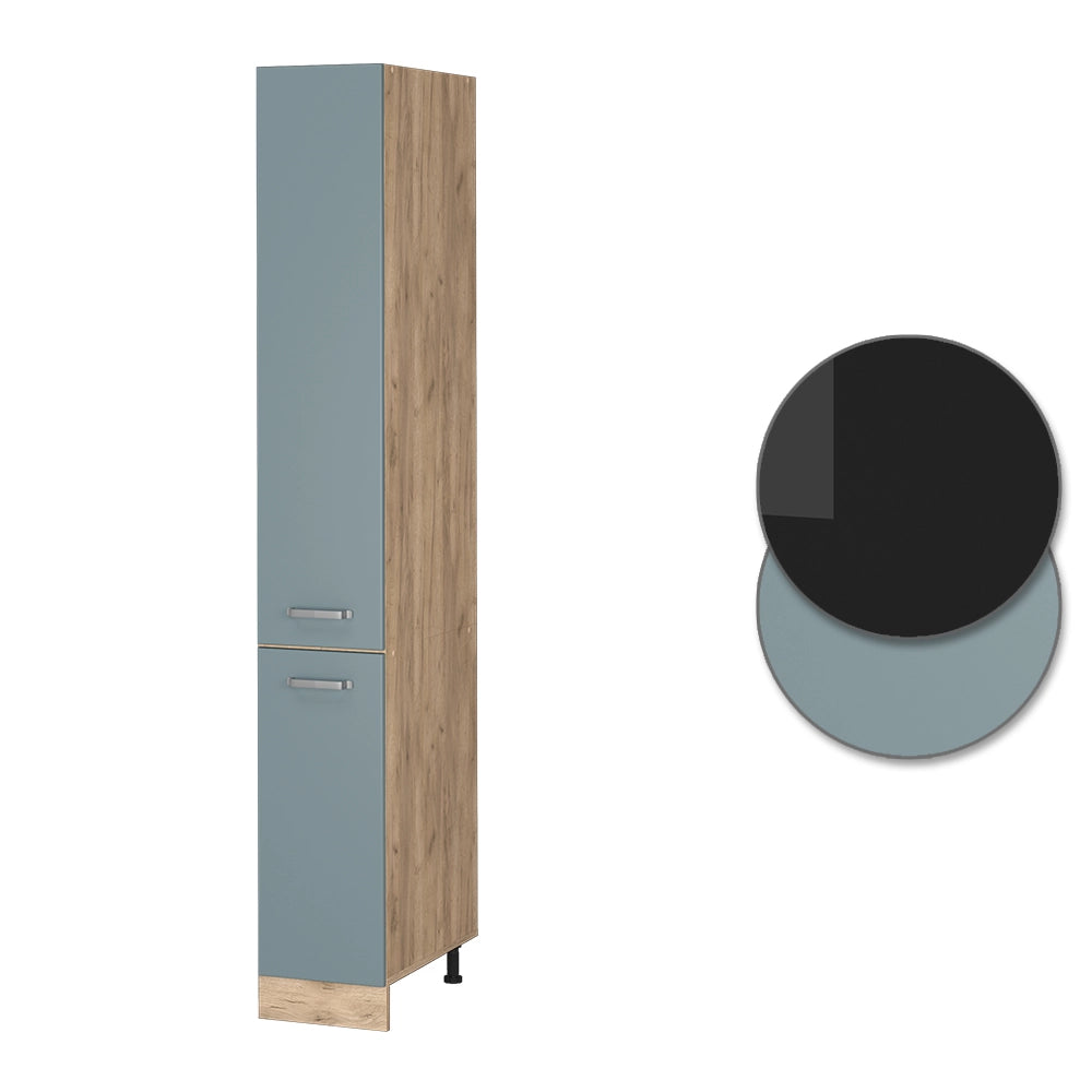 Vicco Armadio da farmacia Grigio-blu 30 cm