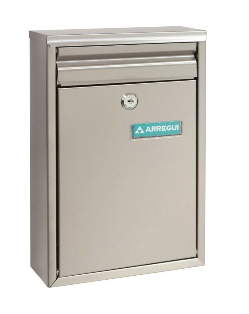 Cassetta Postale Acciaio Inox Zaguan 28X24X95 - Arregui