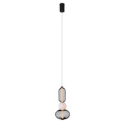 Lampada a sospensione Maxlight Bora LED 10W nero/oro