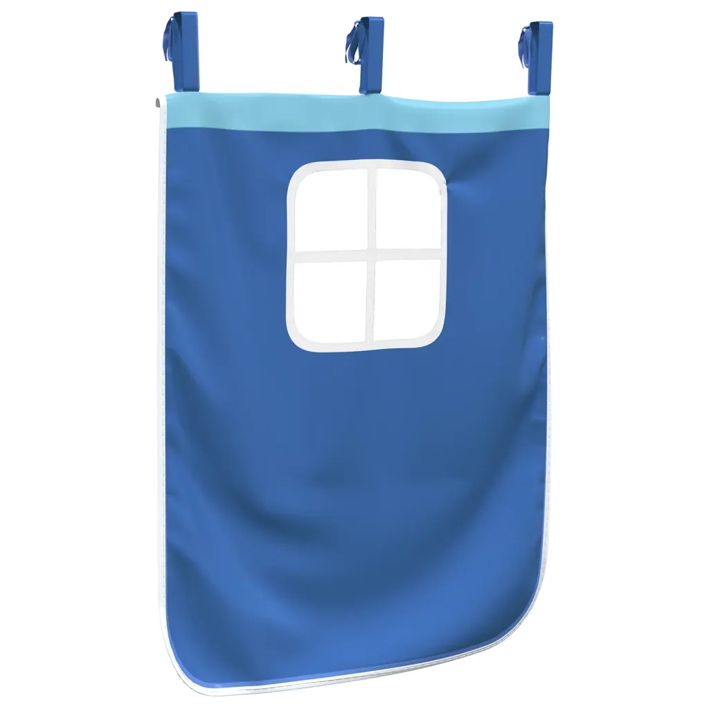 Tende per Letto a Soppalco Blu in Poliestere 835914