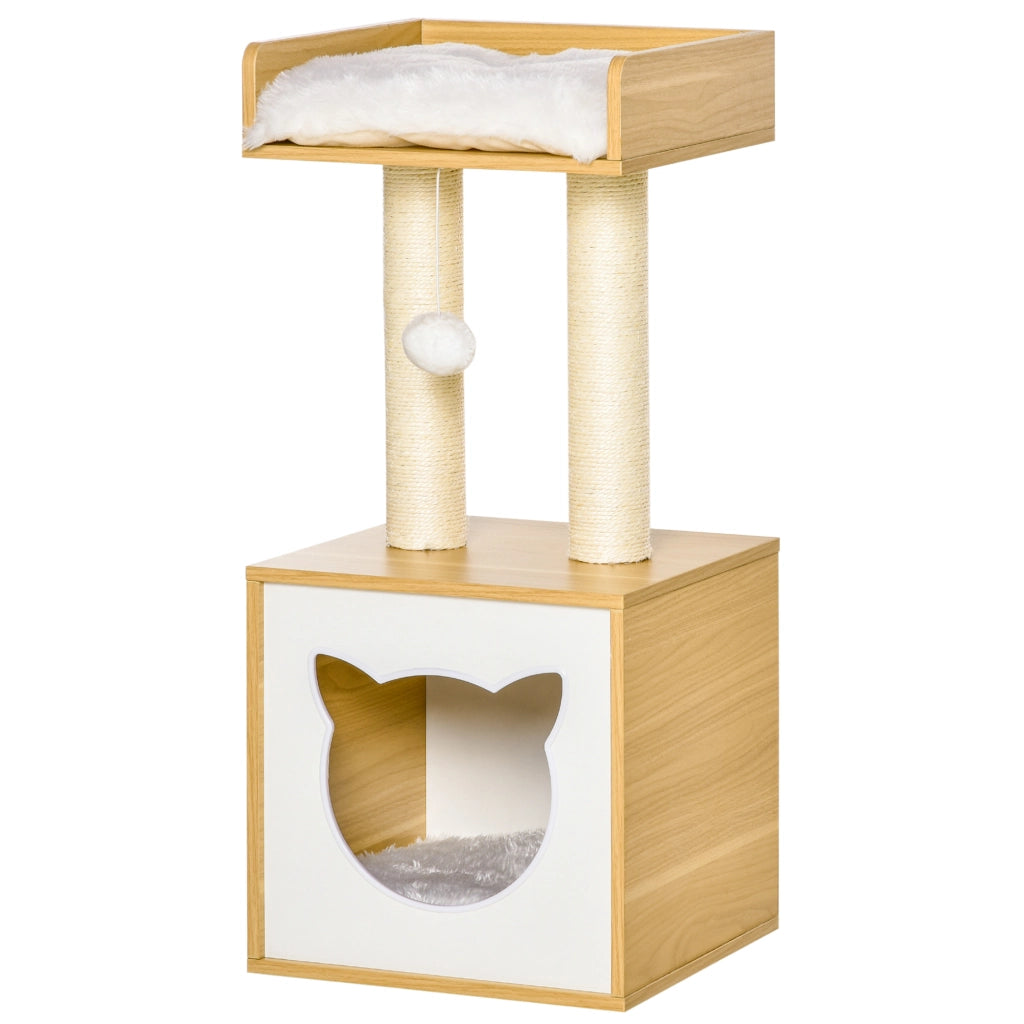 Albero per gatti ¨C zephmum ¨C Grigio 81 cm