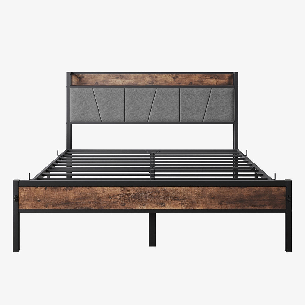 Letto intelligente - Xylo - 140x200 cm LED USB