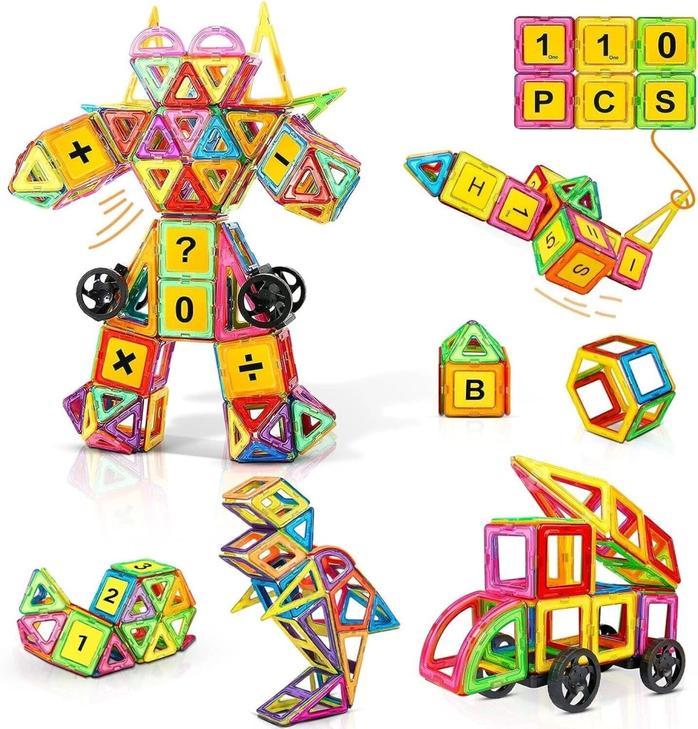 Set Costruzioni Magnetiche 110 Pezzi ¨C Xylo ¨C Gioco Educativo Bambini