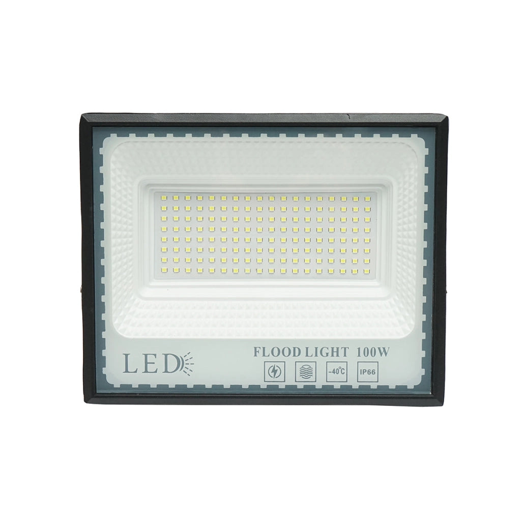 Proiettore LED 100W, 220V, 3000K, IP65, 295x220mm