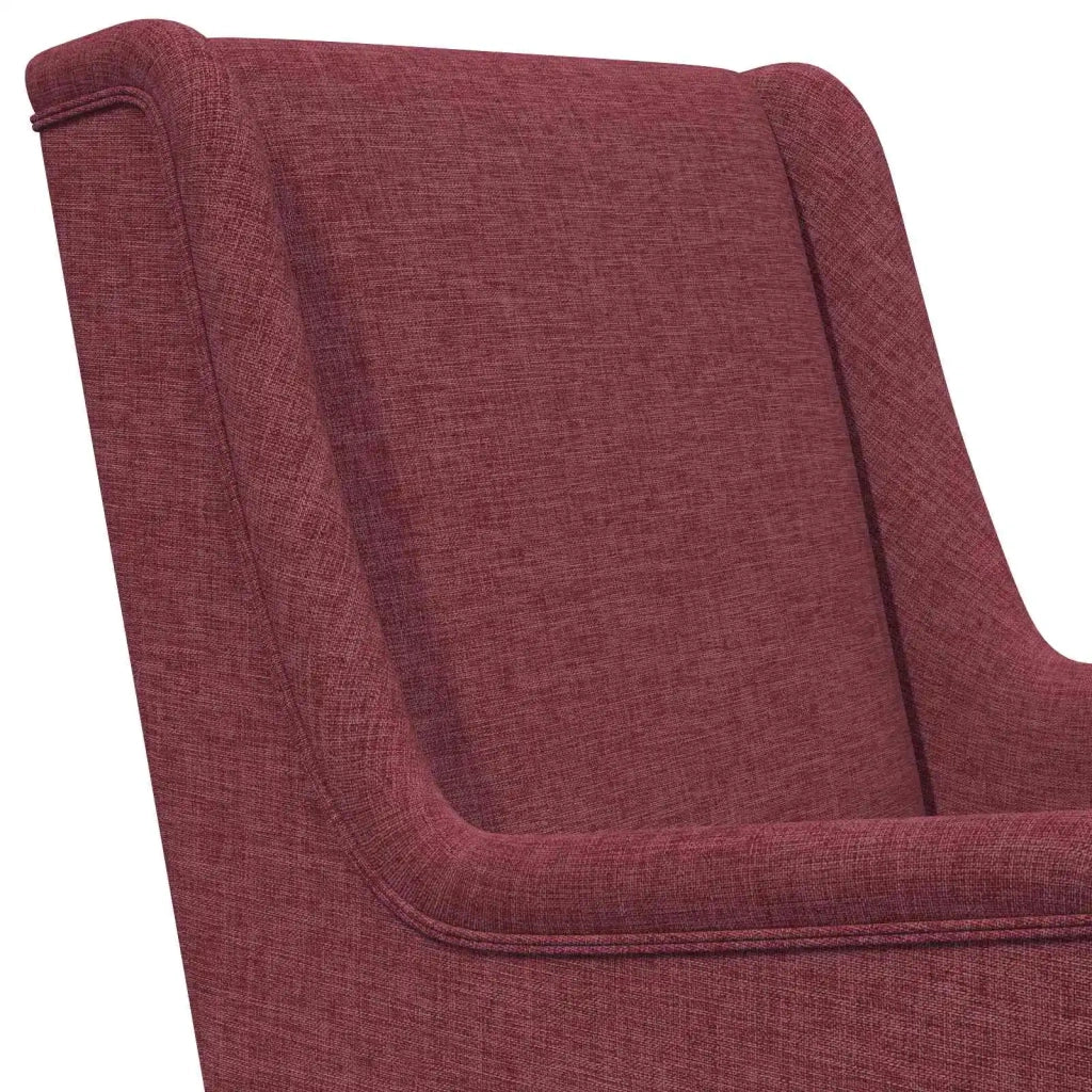 Poltrona Rosso Vino Tessuto 42029951