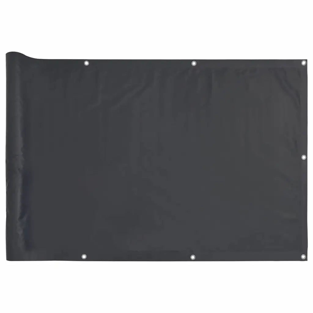 Schermo da balcone | Paravento da Balcone Antracite 300x90 cm in PVC