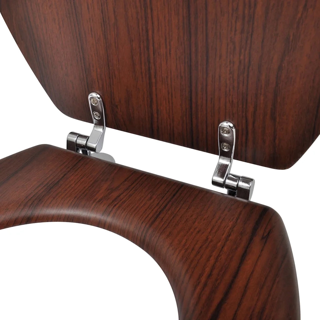 Tavolette WC con Coperchi 2 pz in MDF Marroni CFW3074192