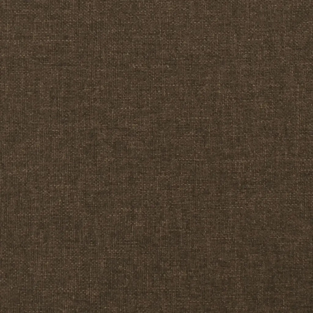 Testiera | Testata Marrone Scuro 80x5x118/128 cm Tessuto