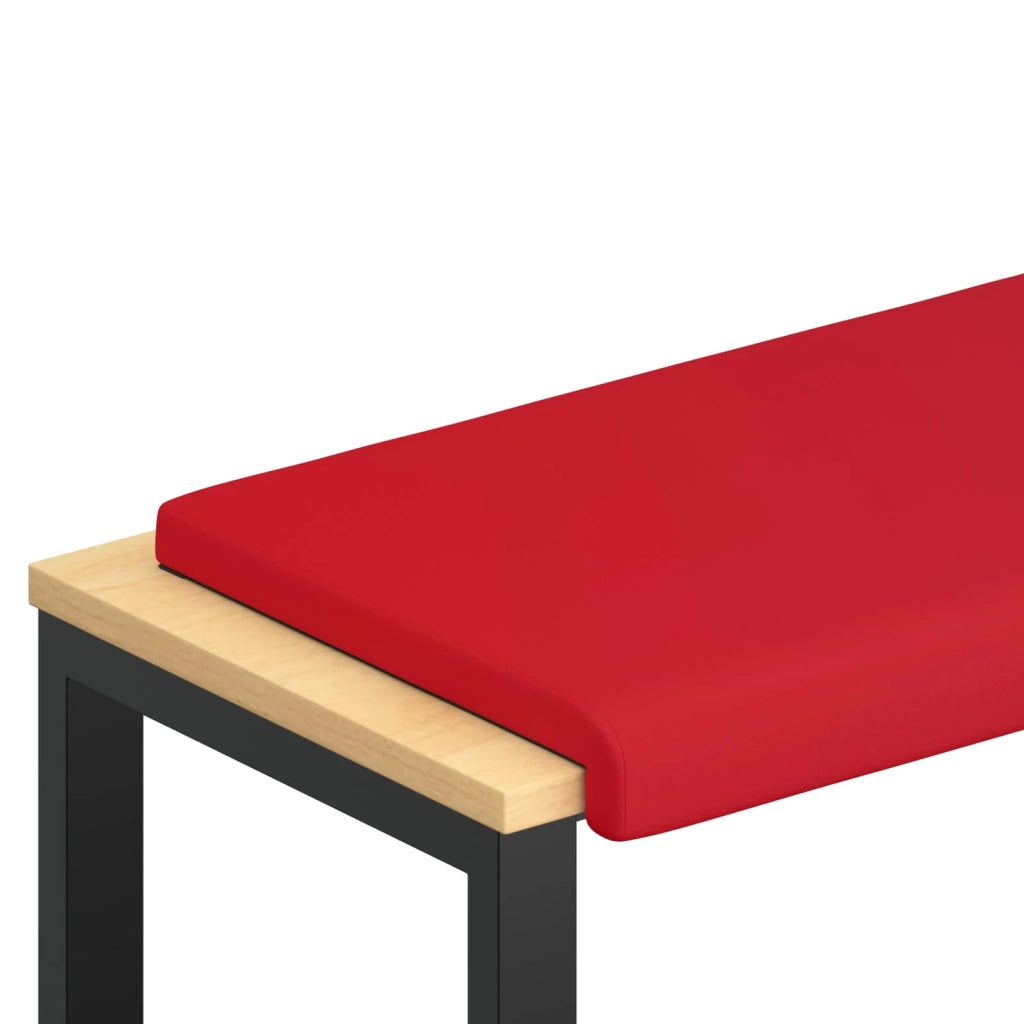 Cuscino per panchina Similpelle Rosso Profondità 35 cm 42043346