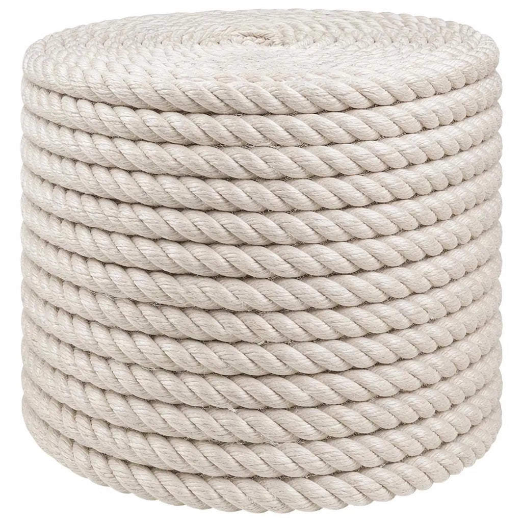 Corda | Fune di Juta 10 Bianco 100% juta Tossa