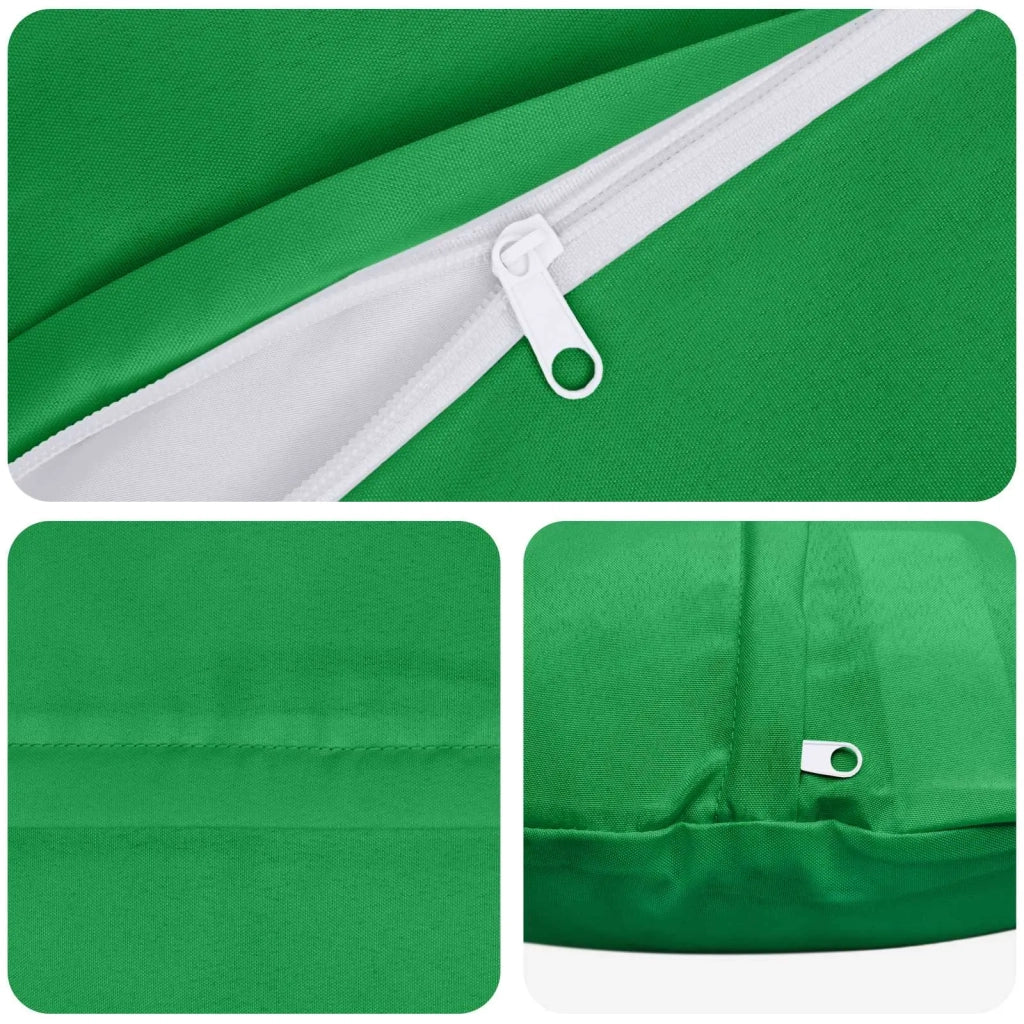 Federa 2 pcs HEERLEN Verde Ø 50 cm Poliestere 922679