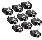 Set di 10 Terminali di Supporto per PCB per Jack Stereo Femmina 3.5mm