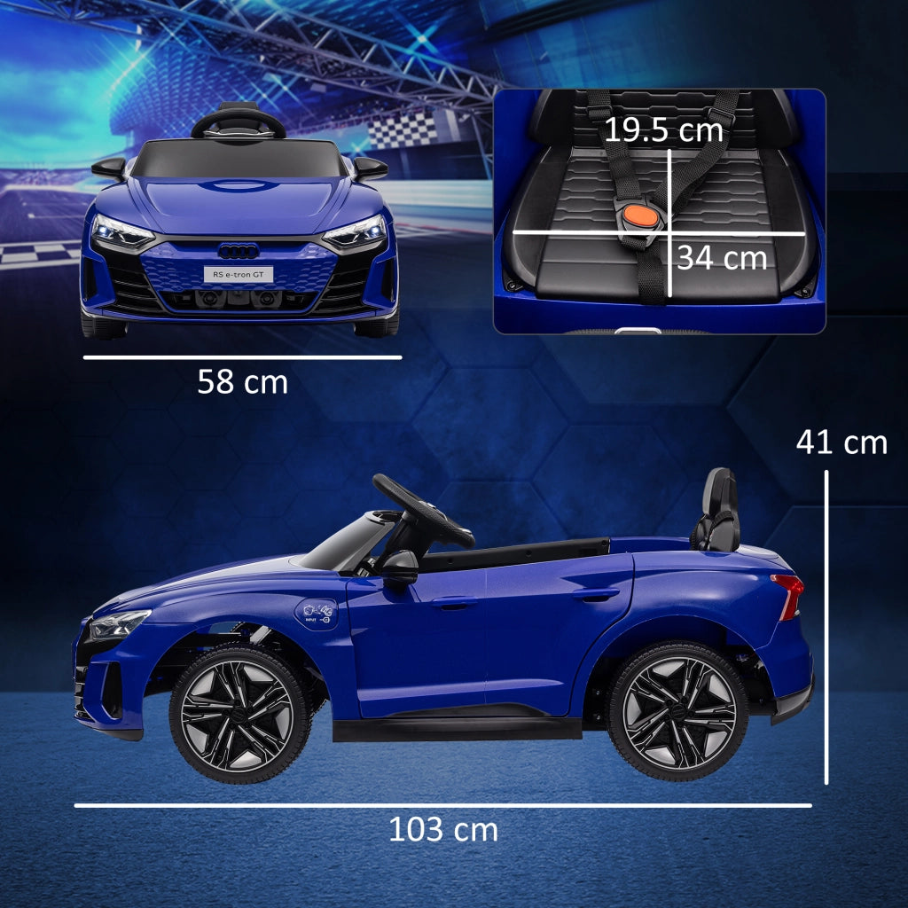 Auto elettrica per bambini ¨C Minimal ¨C blu