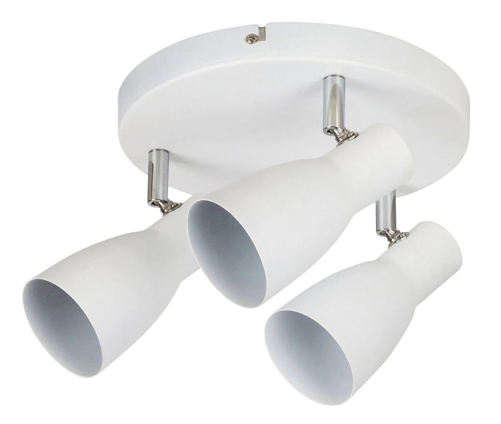 Faretto soffitto bianco 3xE27 20W Ebony Rabalux 6028