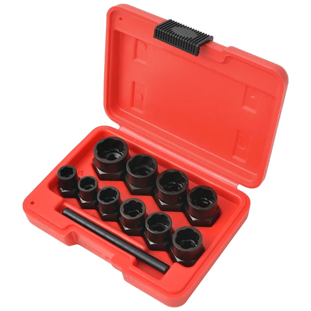 Set Estrattore di Bulloni e Dadi Danneggiati 11 pz Acciaio CFW3574175