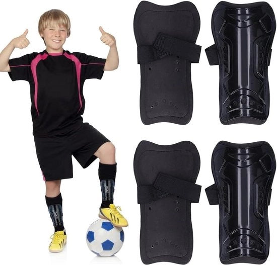 Contenitore HTML - 2 pair calzettoni da calcio per ragazzi - elastici regolabili - leggeri e resistenti.