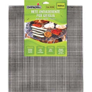 RETE ANTIADERENTE GRATICOLA BARBECUE OMPAGRILL - CM 42X36- 3 pezzi