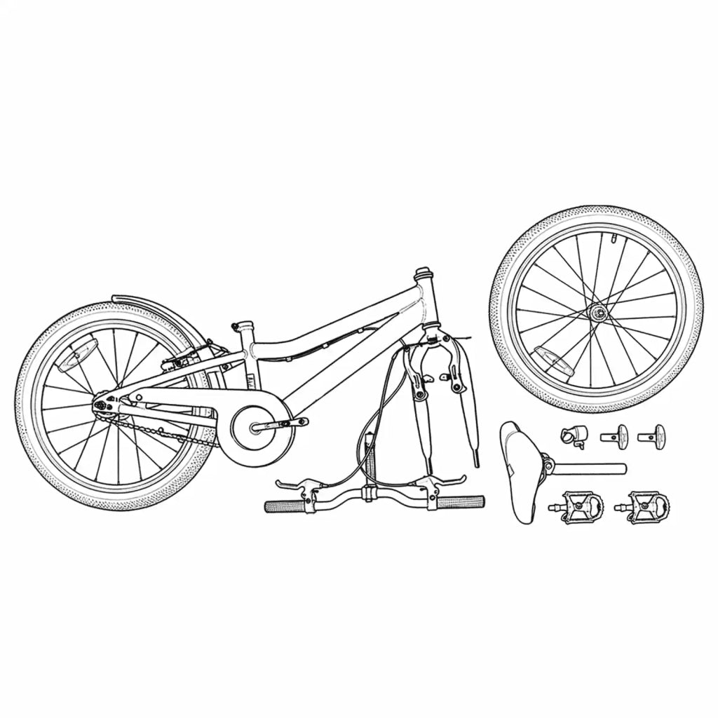 Bicicletta per Bambini 20 Pollici 6-Speed 42009570