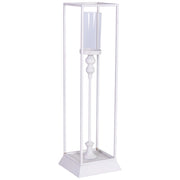 Sala in metallo e legno 120x40x72h cm