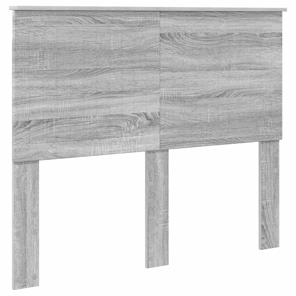 Struttura del letto con testiera Grigio Sonoma 135 x 190 cm 3411319