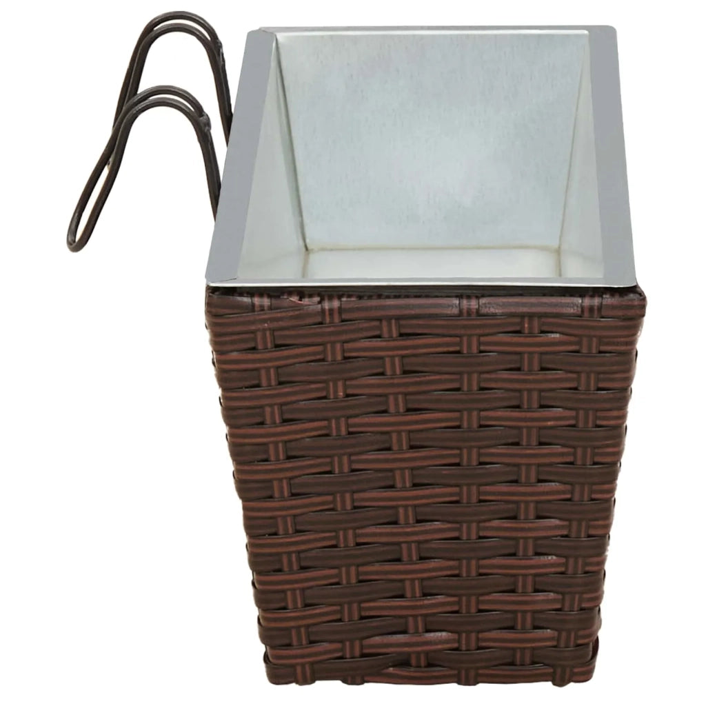 Ringhiera 2 pcs 50 x 17 x 17 cm Metallo 42026966
