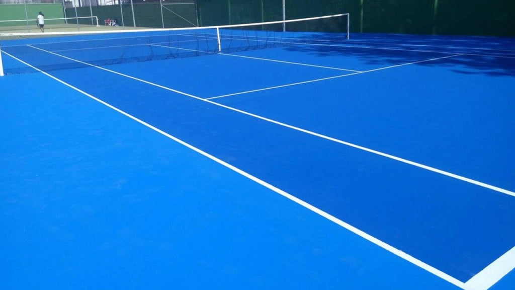 Pittura per pavimenti esterni ed interni e campi sportivi 14 L VERDE - Pavimento di garage e pavimenti in cemento