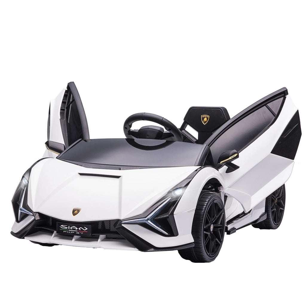 Macchina Elettrica Bambini 3-5 Anni ¨C Minimal ¨C Bianco