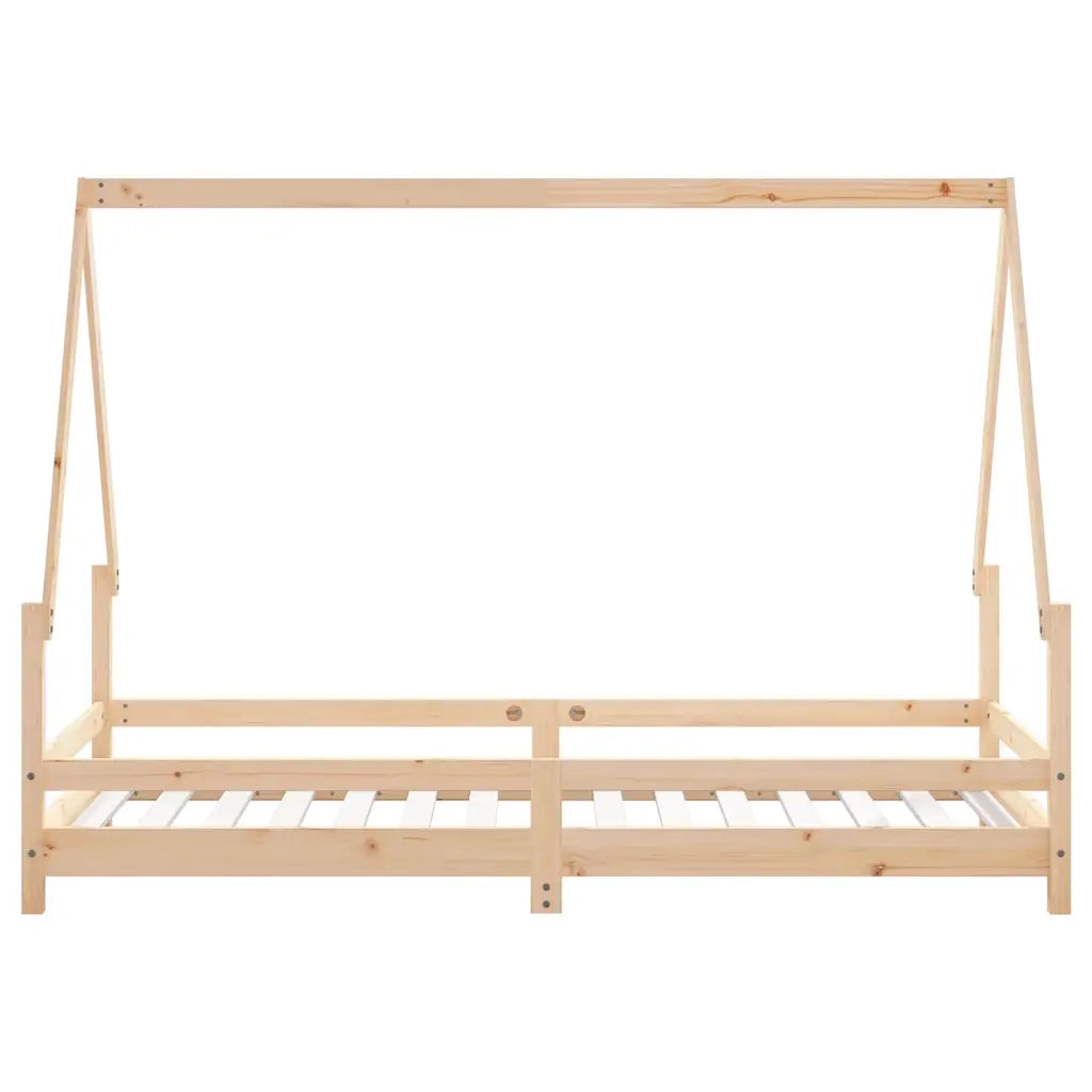 Giroletto per Bambini 90x190 cm in Legno Massello di Pino 834492