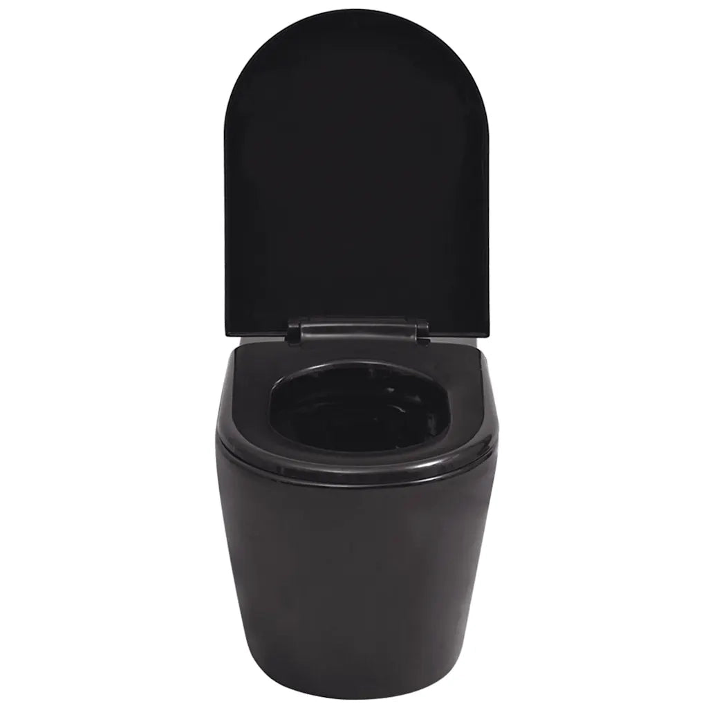 WC Sospeso in Ceramica Nera 244271