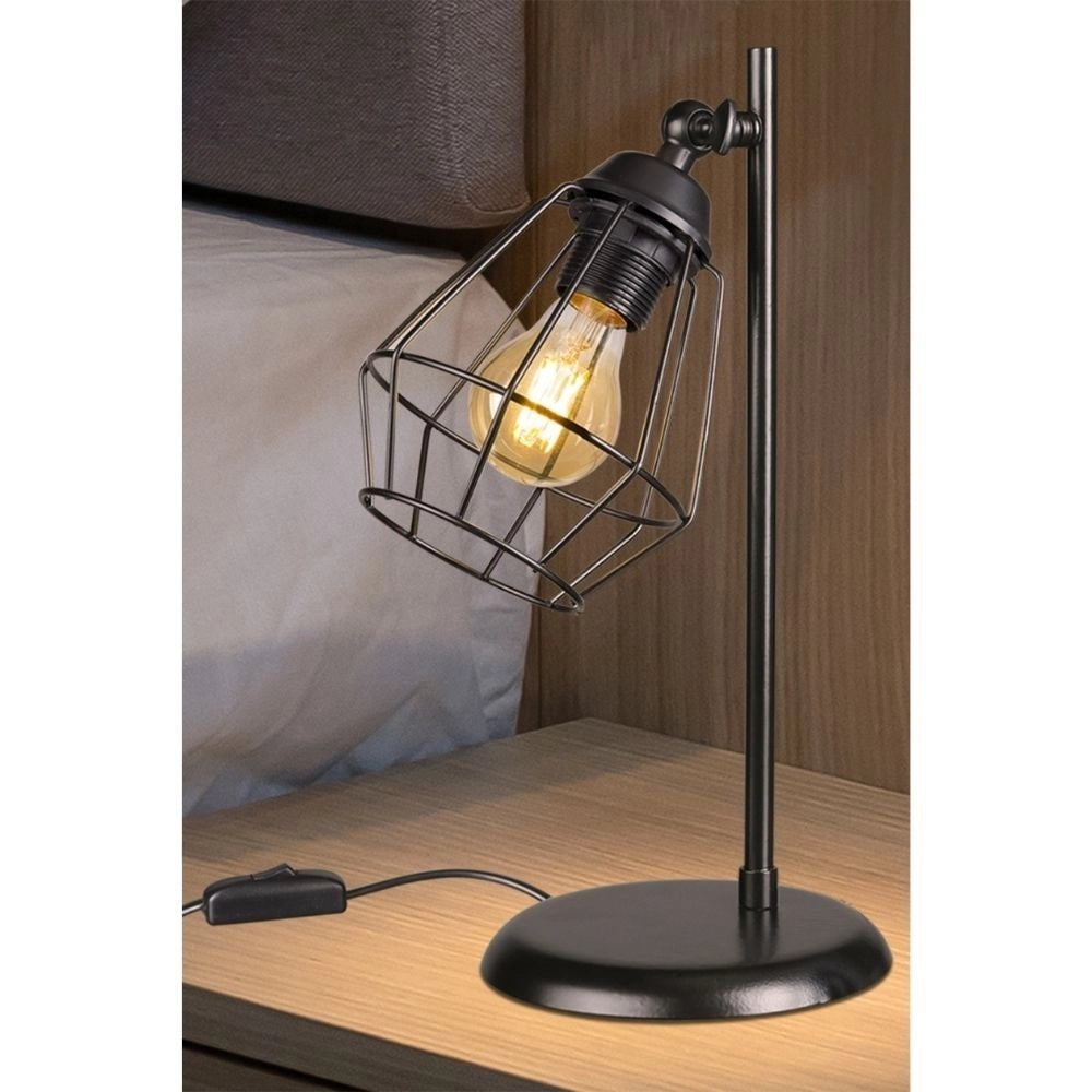 Lampada da tavolo Ekinoks colore nero MDL4266