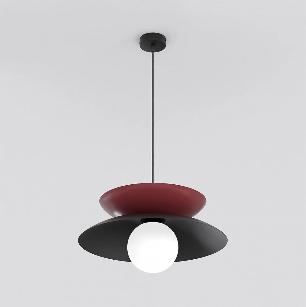 Lampada sospesa Japandi NAGOYA 1xG9 Emibig