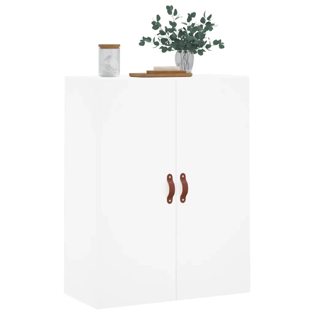 Mobile a Parete Bianco 69,5x34x90 cm 828396